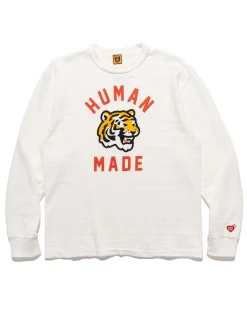 Graphic L/S T-Shirt #03 White
