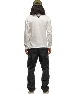 Graphic L/S T-Shirt #03 White