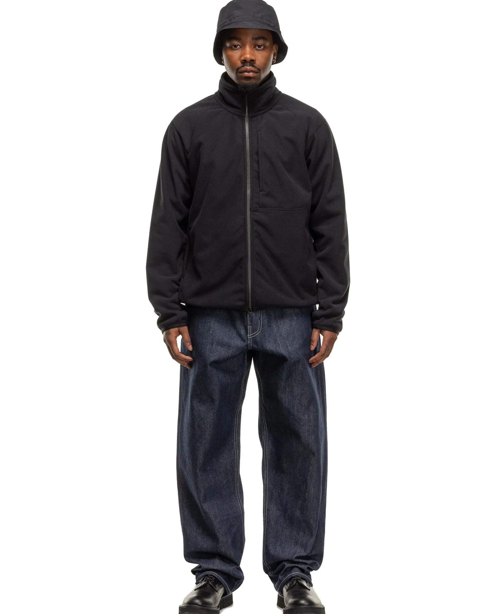 Guide Jacket-Gore-Tex Windstopper® 3L Fleece/Polartec® Microgrid Black