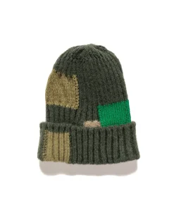 5G Wool Tugihagi Knit Cap Khaki