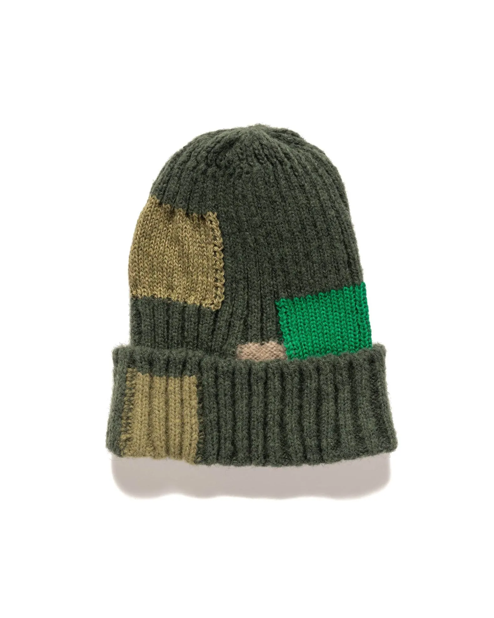 5G Wool Tugihagi Knit Cap Khaki