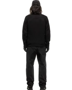 Harbour Sweater-Cotton Cashmere Knit Black