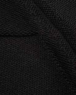 Harbour Sweater-Cotton Cashmere Knit Black