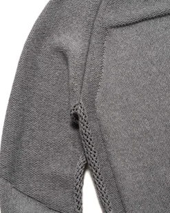 Harbour Sweater-Cotton Cashmere Knit Heather Grey