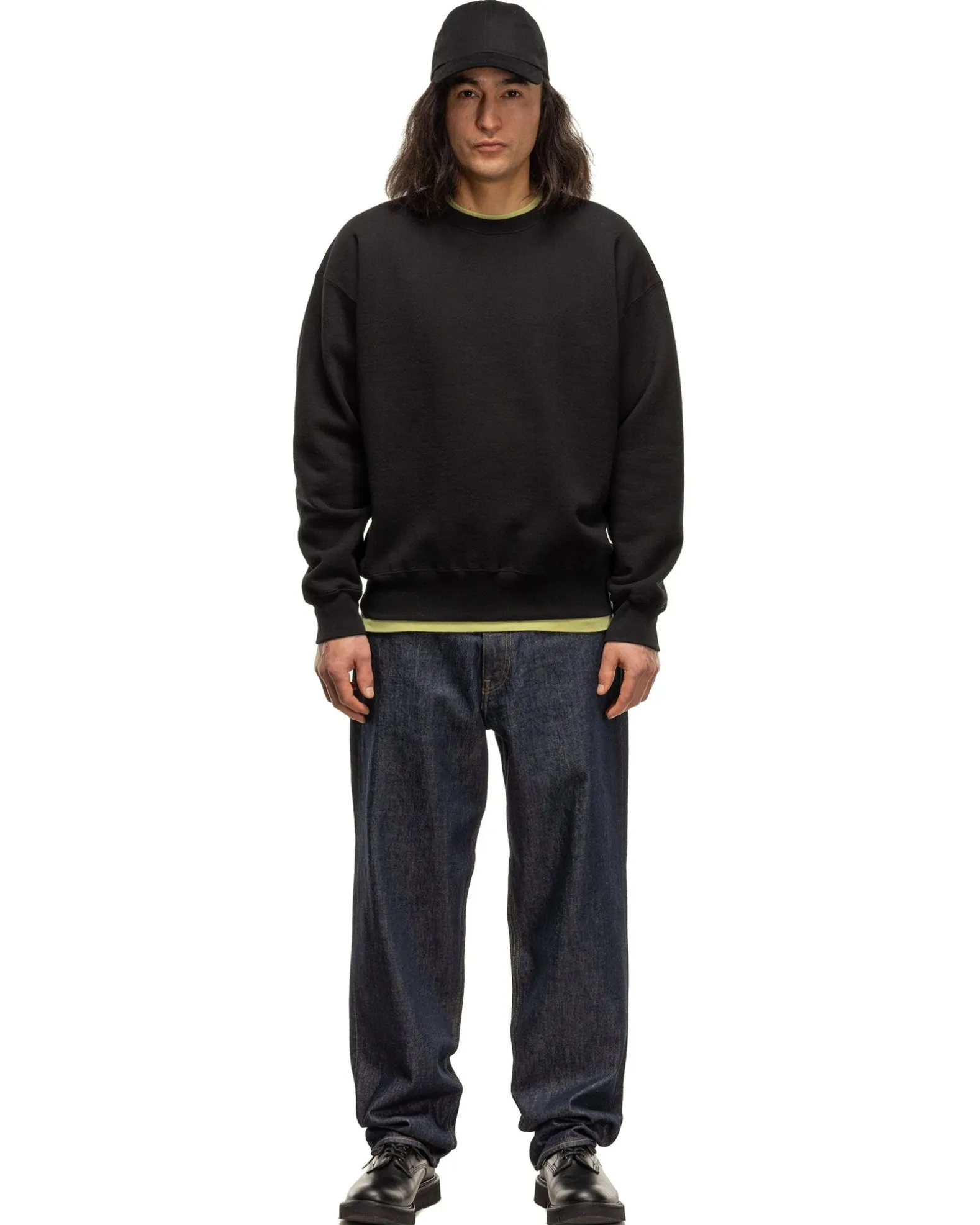 Hard Twist Denim Wide Pants Indigo