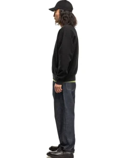 Hard Twist Denim Wide Pants Indigo