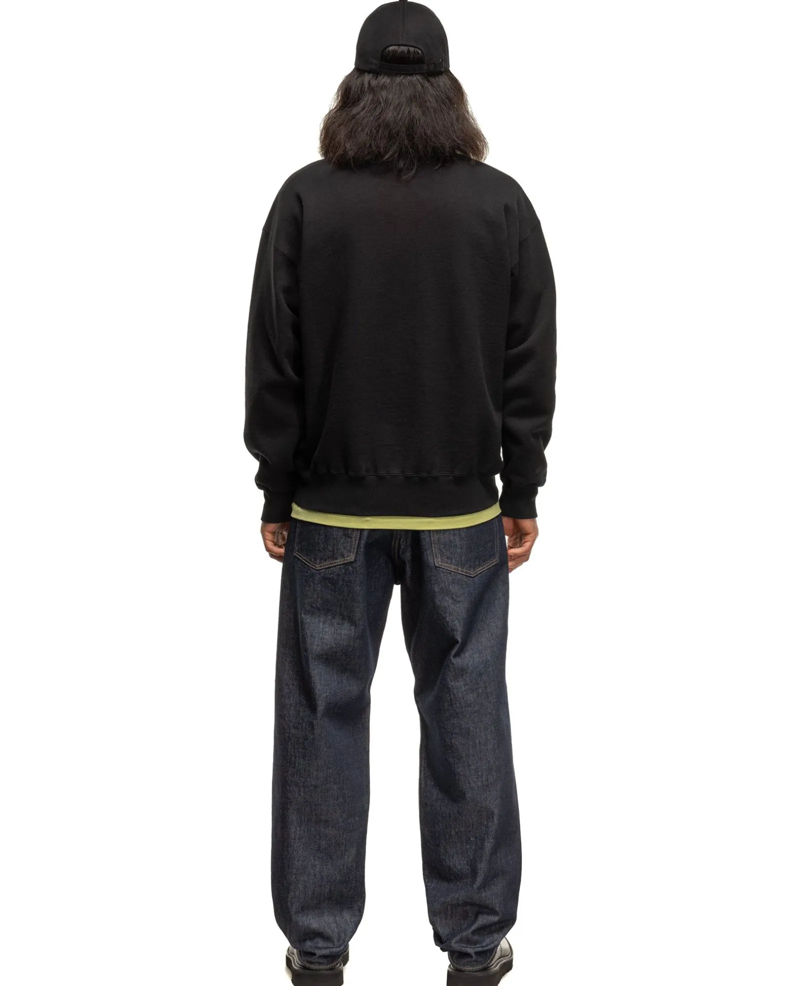 Hard Twist Denim Wide Pants Indigo
