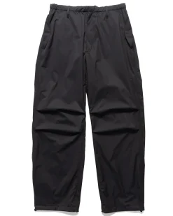 Hard Twist Polyester Satin Laminate Field Pants Black