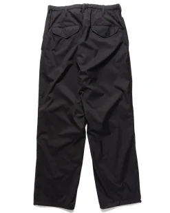 Hard Twist Polyester Satin Laminate Field Pants Black