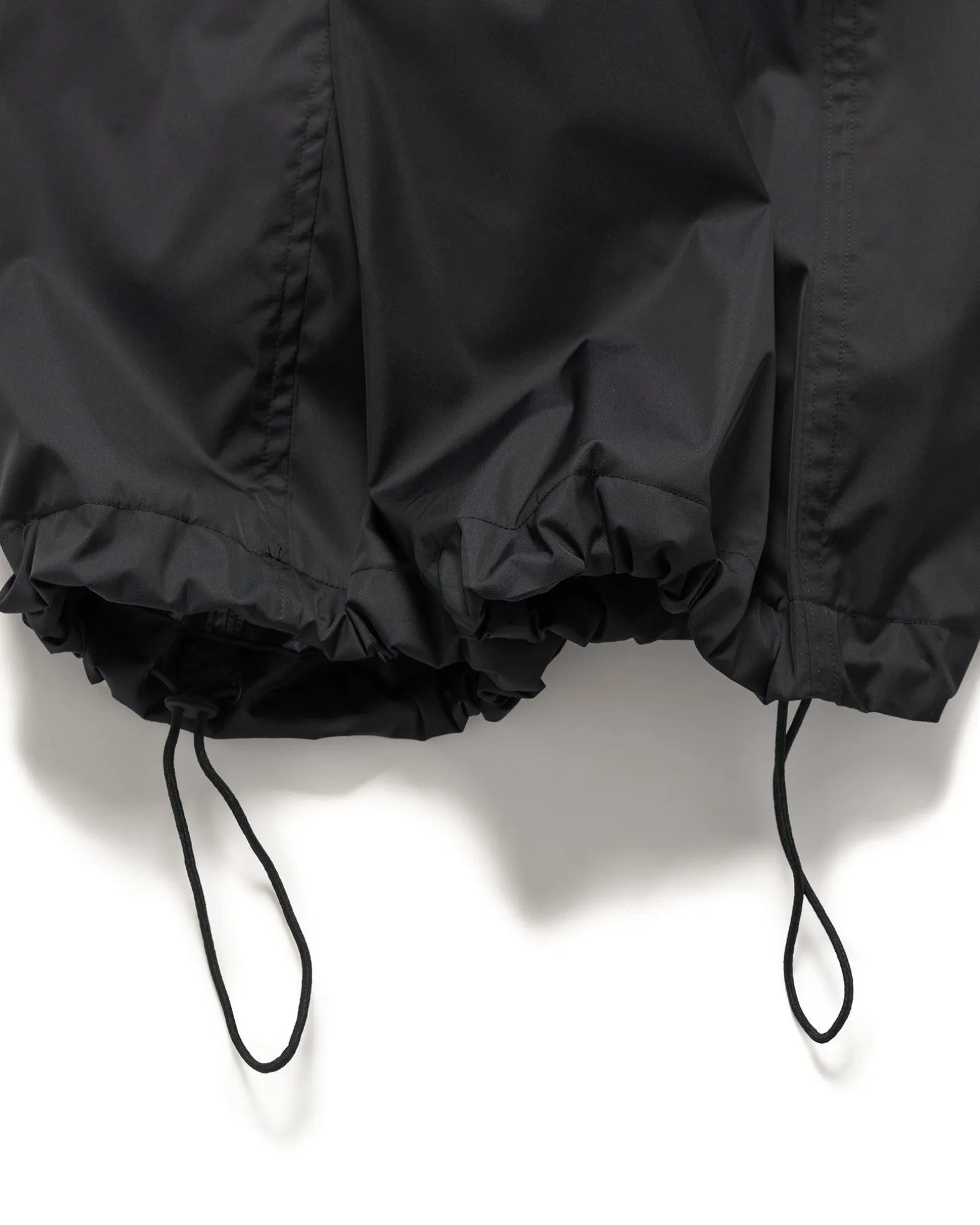 Hard Twist Polyester Satin Laminate Field Pants Black