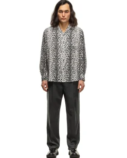 Hawaiian Shirt L/S Black