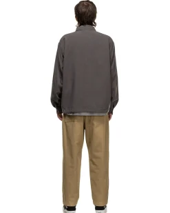 Hem Code Shirt Jacket Charcoal Grey