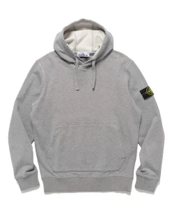Hood Sweatshirt Melange Grey