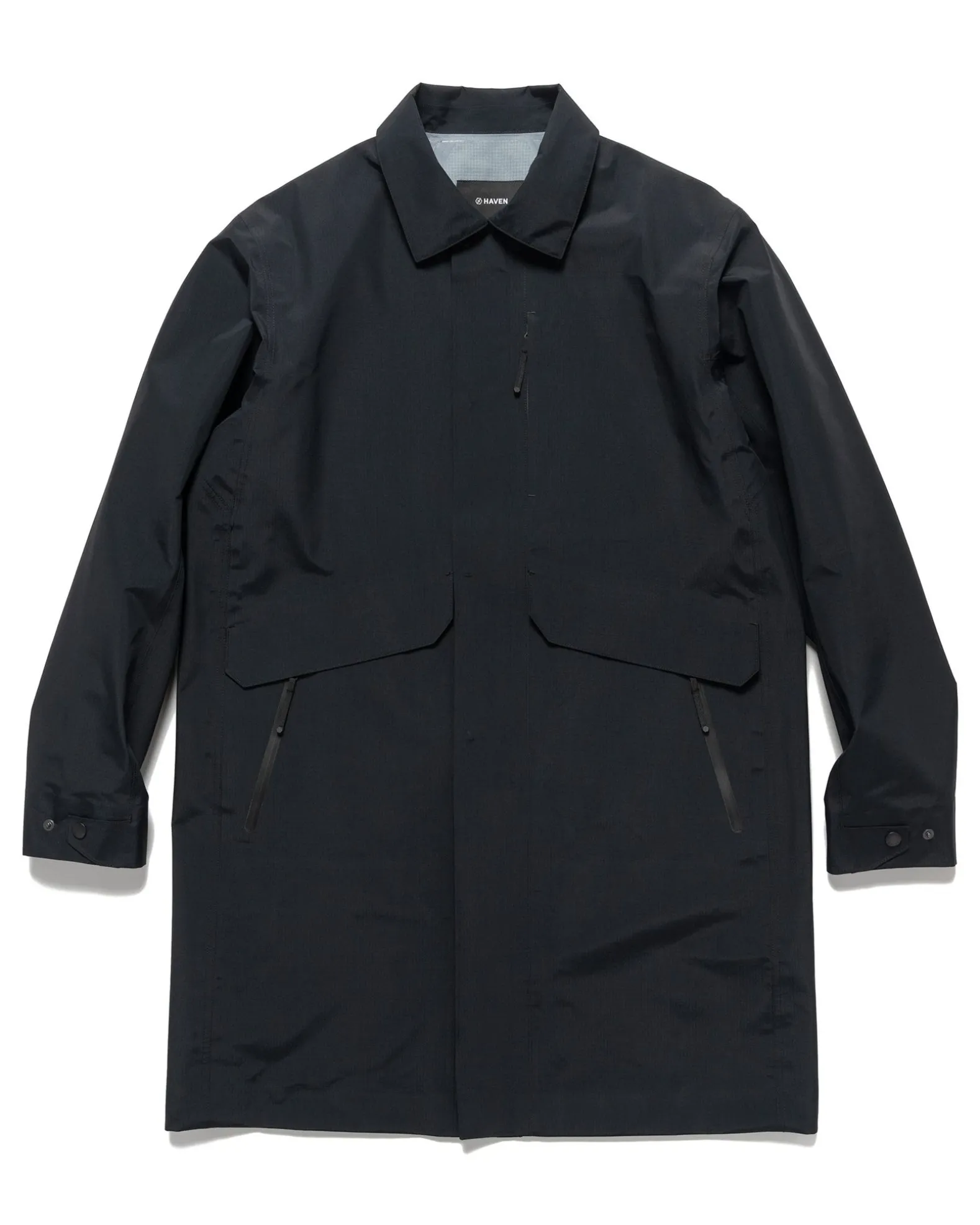 Interval Coat-Gore-Tex 3L Nylon Ripstop Black