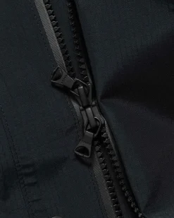Interval Coat-Gore-Tex 3L Nylon Ripstop Black
