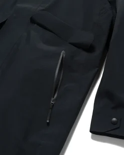 Interval Coat-Gore-Tex 3L Nylon Ripstop Black