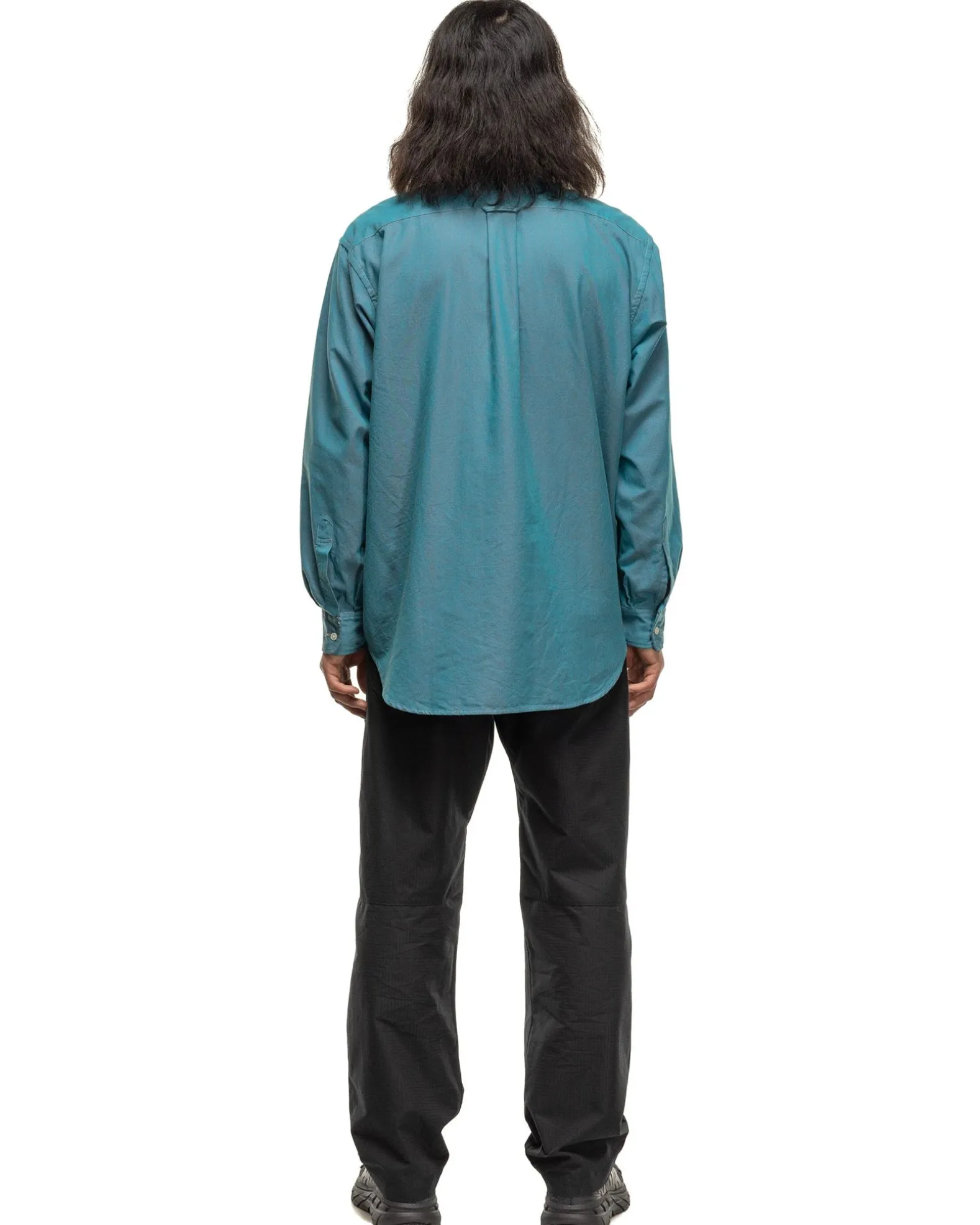 Ivy Bd Shirt Cotton Iridescent Jade