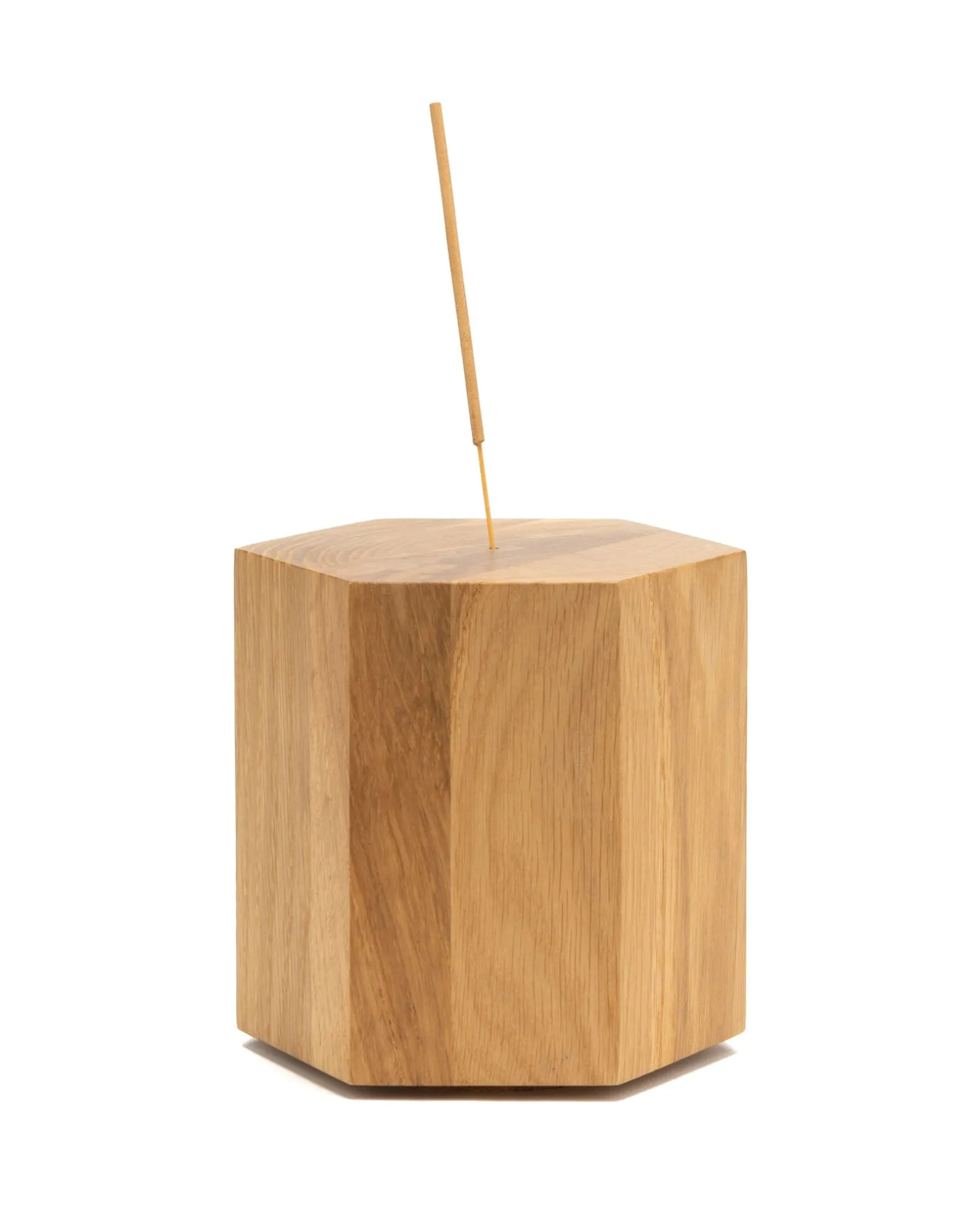 Jdh Projects Incense Burner In White Oak