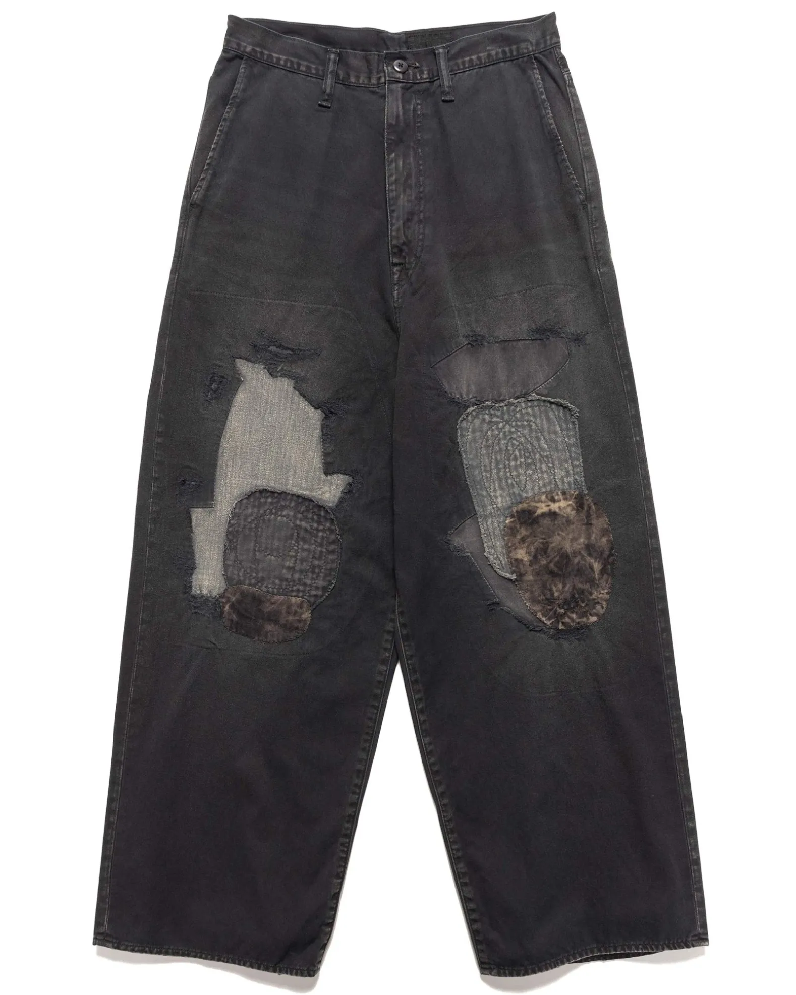 Katsuragi Port Baggy Pants (Champetre Remake) Black