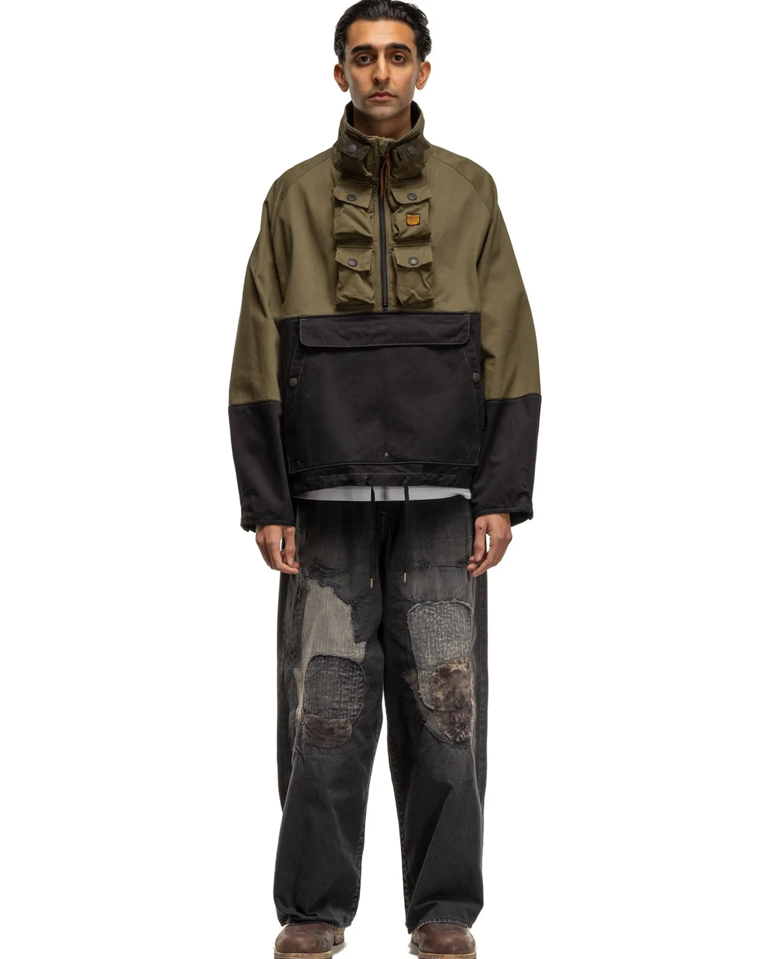 Katsuragi Port Baggy Pants (Champetre Remake) Black