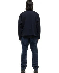 Knit Cardigan Diamond Poly Knit Dark Navy