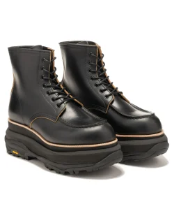 Leather Boots Black