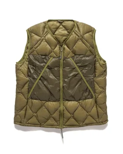 Light Down Vest Olive Branch