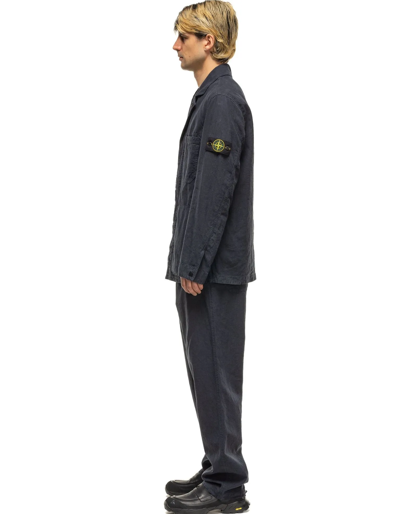 Lino Nylon Tela-Tc Pant Navy Blue
