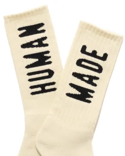 Logo Socks White