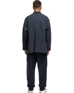 Loiter Jacket Cl Windowpane Navy