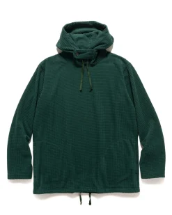 Long Sleeve Hoody Polyester Waffle Forest