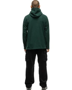 Long Sleeve Hoody Polyester Waffle Forest