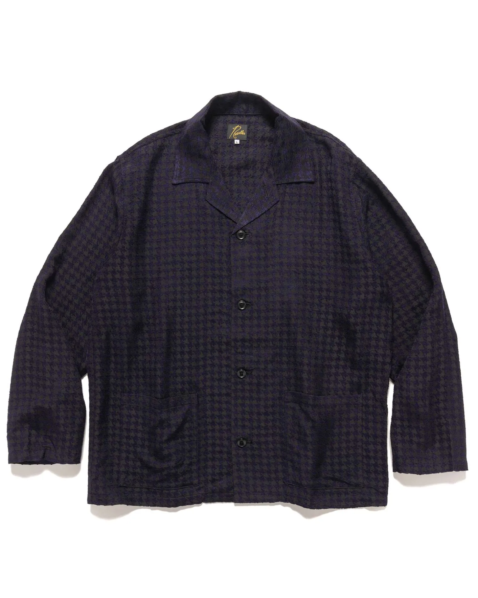 L/S Cabana Shirt-R/Ac Mall Jq. Houndstooth