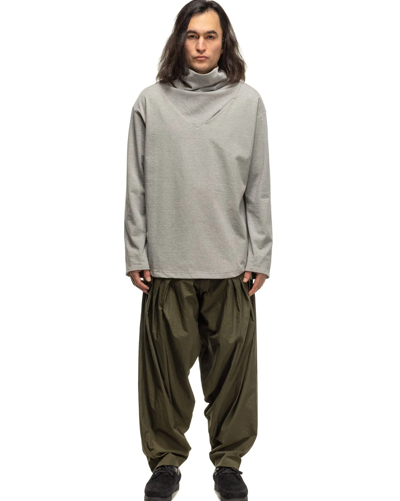 Lt-Cb103 Hi-Tech Long Sleeve Ox Grey