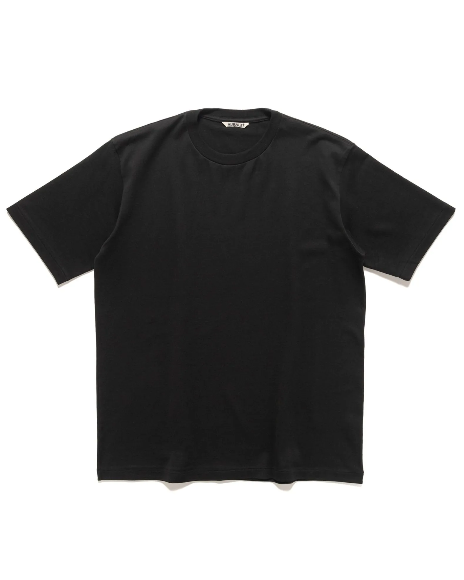 Luster Plaiting Tee Black