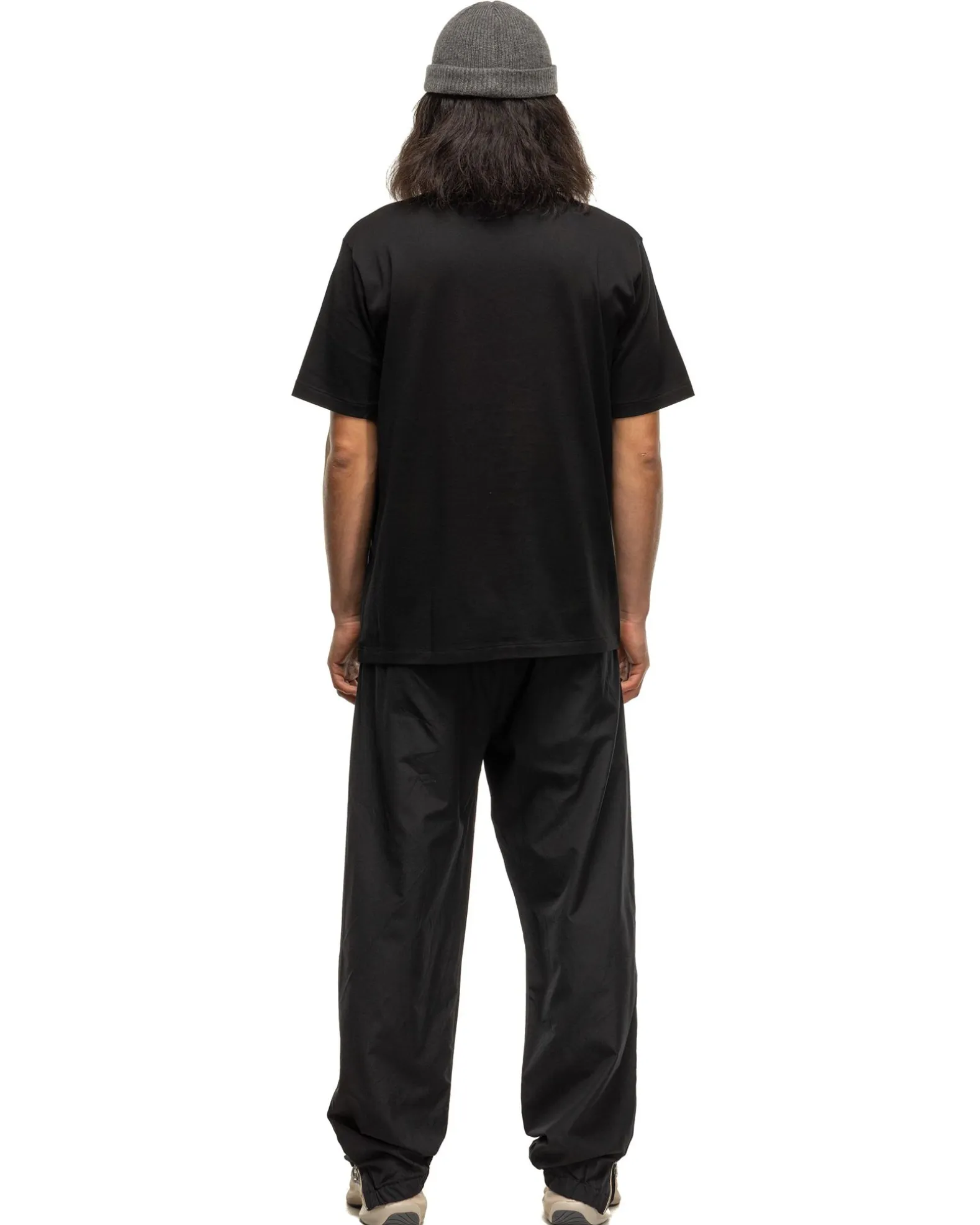 Luster Plaiting Tee Black