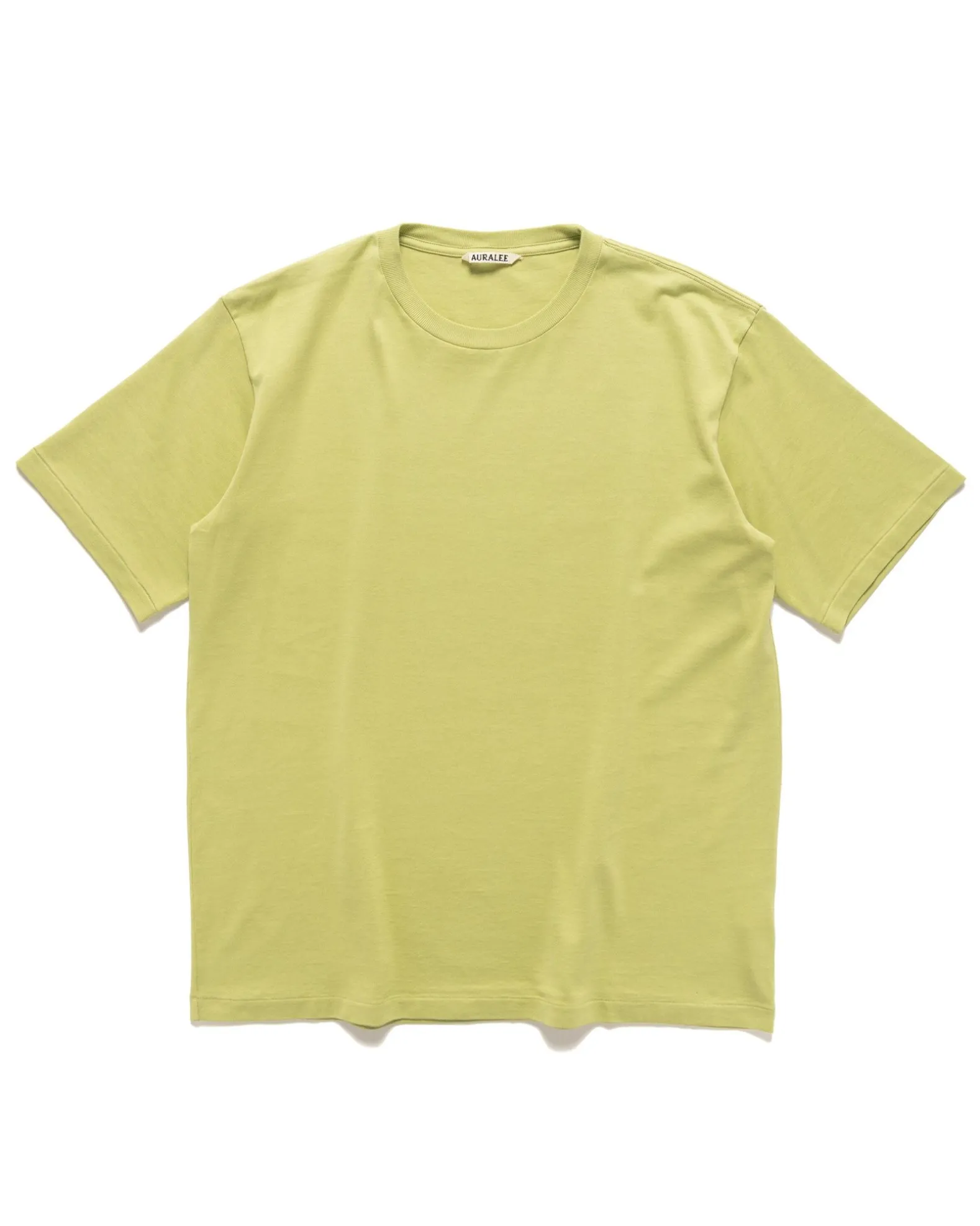 Luster Plaiting Tee Light Green