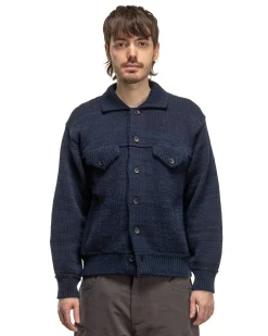 Men'S Cardigan Navy