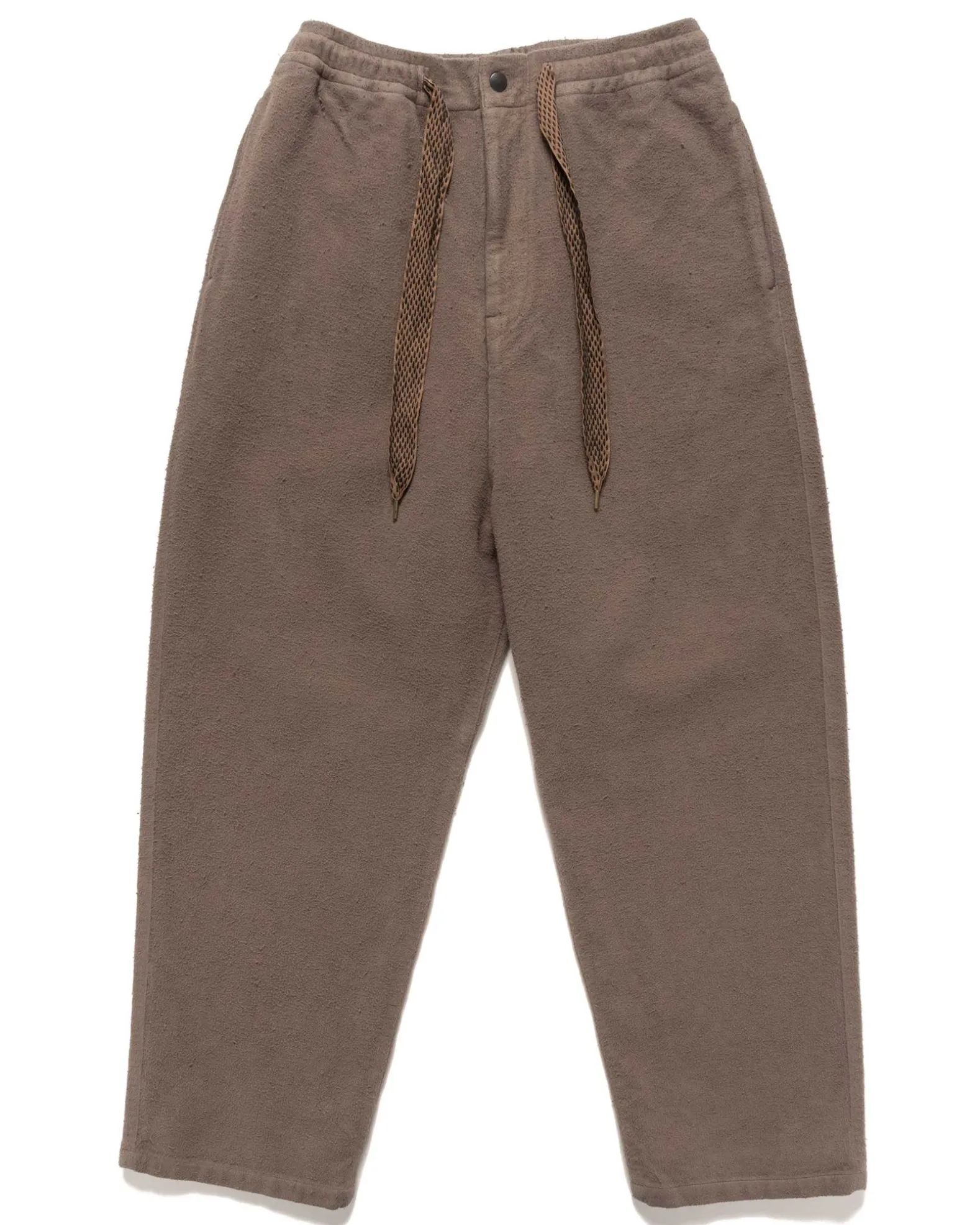 Napped Heat-Corduroy Easy Pants Grey