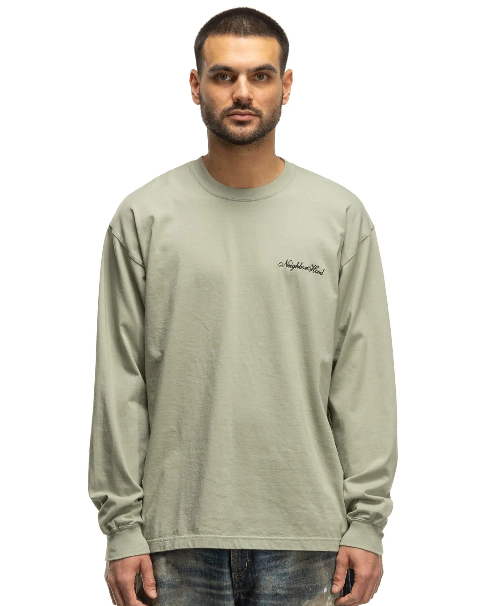 Nh. Tee Ls-3 Sage Green