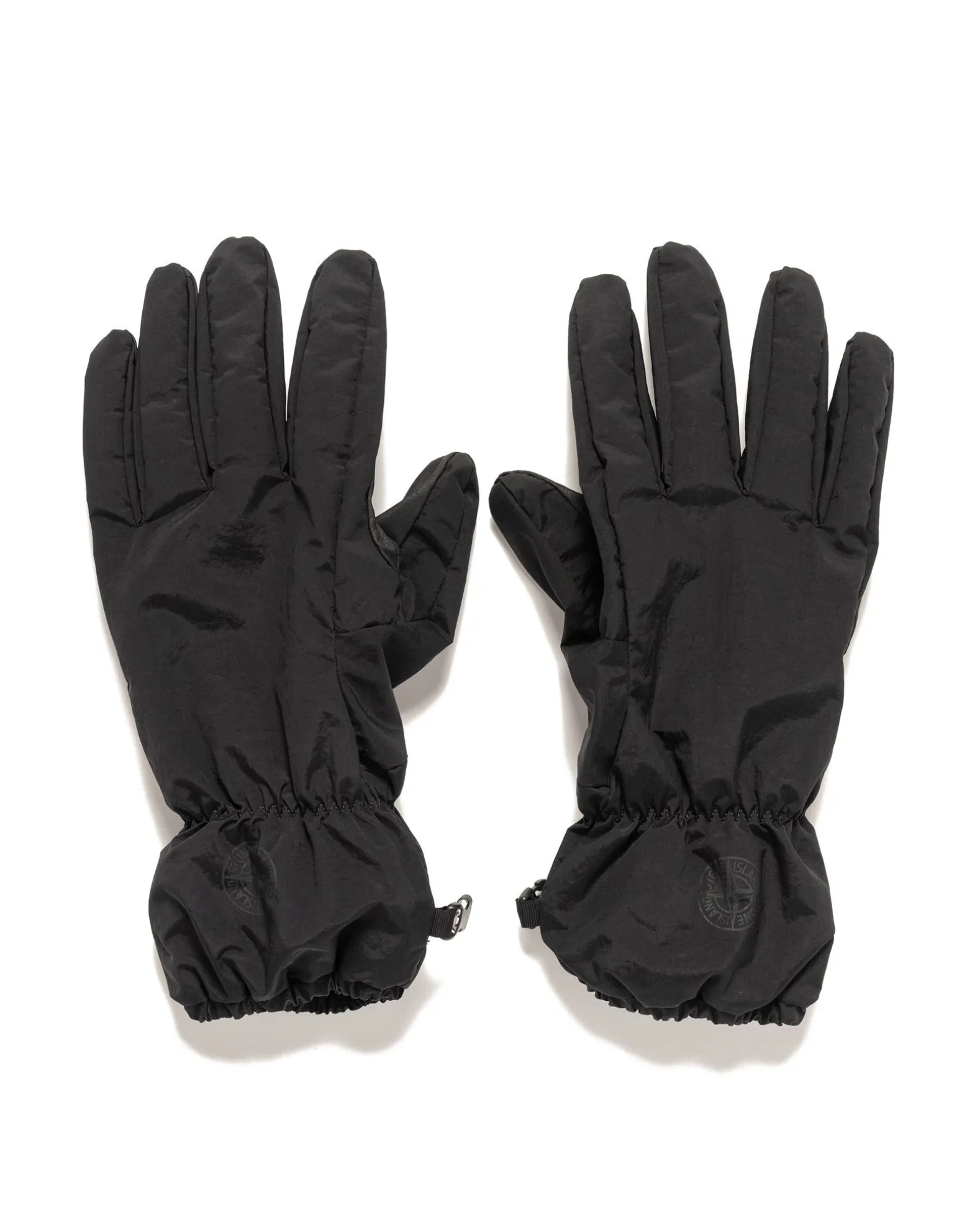 Nylon Metal Gloves In Econyl Regenerated Nylon Black