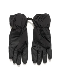Nylon Metal Gloves In Econyl Regenerated Nylon Black