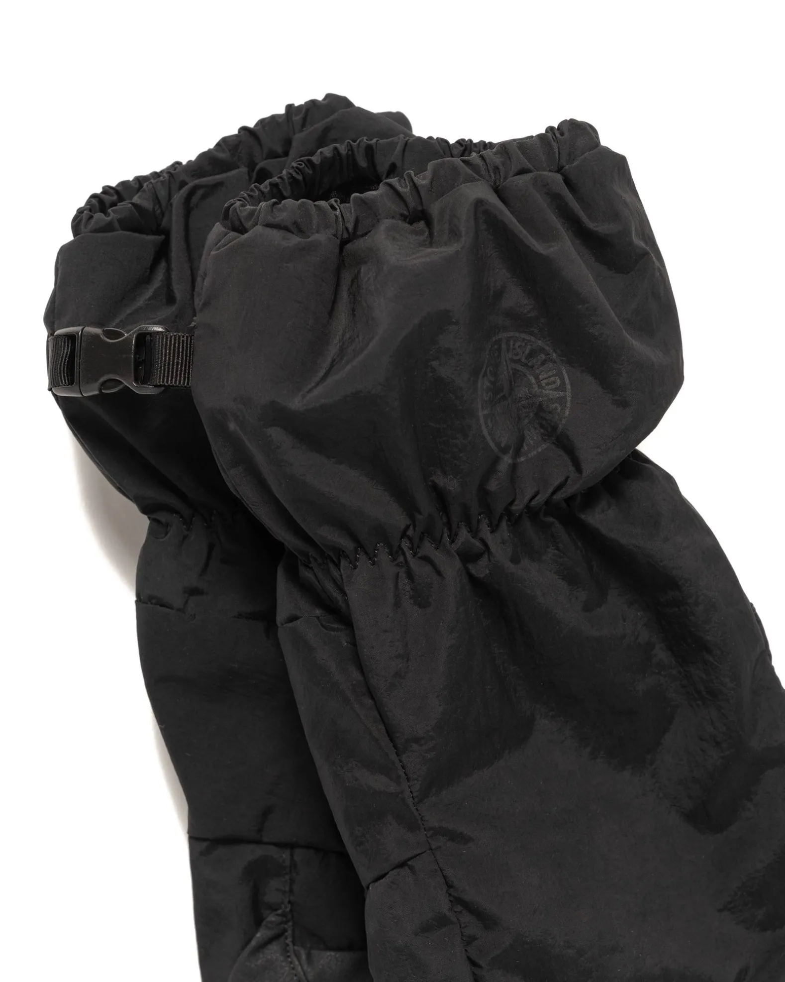 Nylon Metal Gloves In Econyl Regenerated Nylon Black