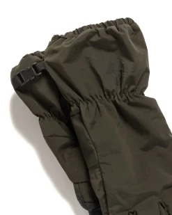 Nylon Metal Gloves In Econyl Regenerated Nylon Olive