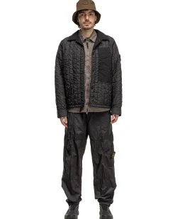 Nylon Metal In Econyl® Regenerated Nylon Loose Fit Cargo Pants Charcoal