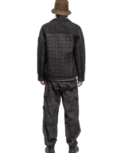 Nylon Metal In Econyl® Regenerated Nylon Loose Fit Cargo Pants Charcoal