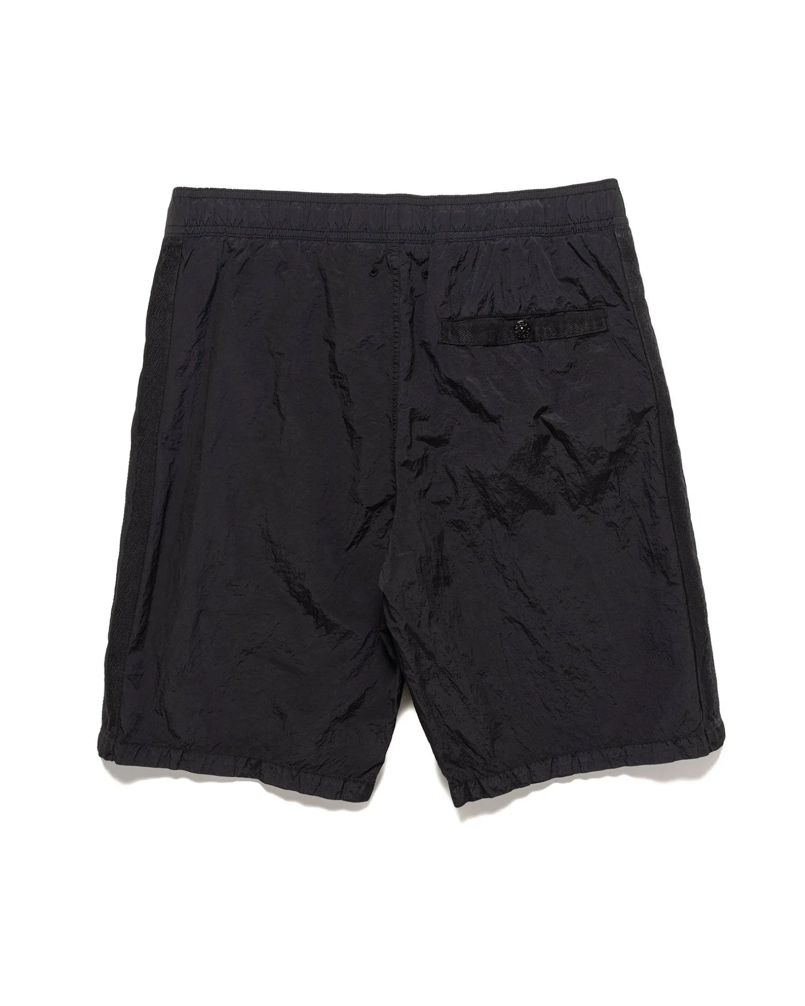 Nylon Metal In Econyl® Regenerated Nylon Regular Fit Swim Trunks Black
