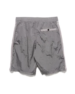 Nylon Metal In Econyl® Regenerated Nylon Regular Fit Swim Trunks Dust