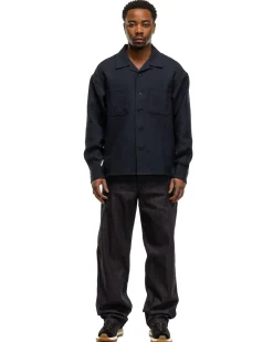 Oc Palmer Shirt L/S Navy