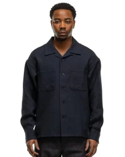 Oc Palmer Shirt L/S Navy